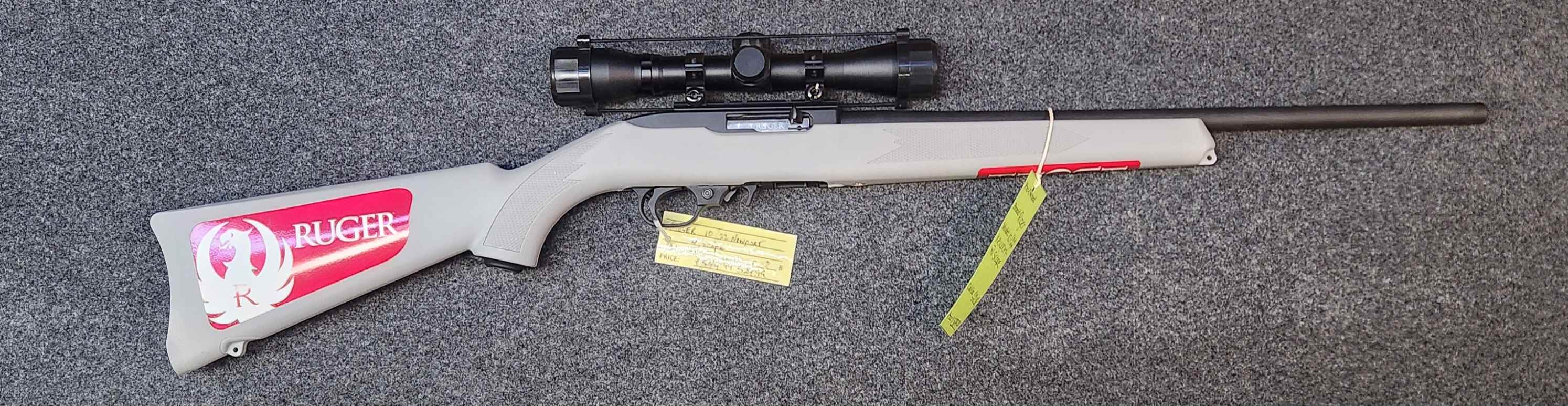 Ruger 10/22 Newport W Scope